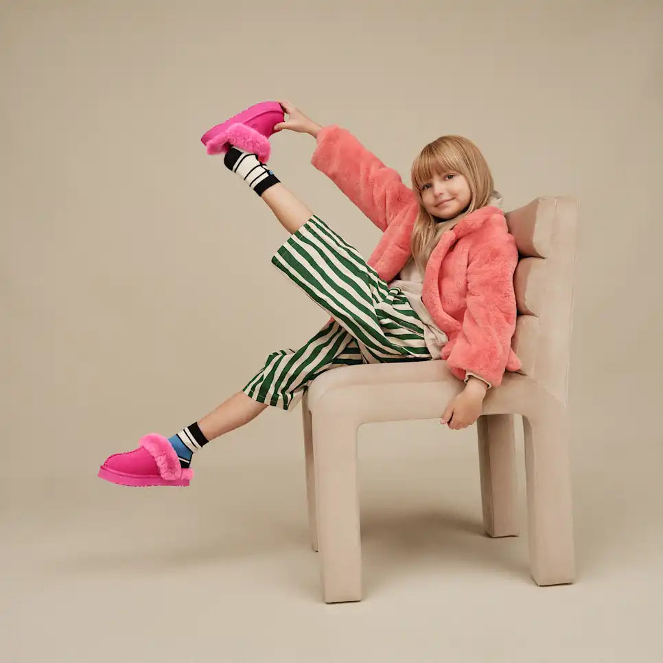Kids' Puffy Slide Slippers