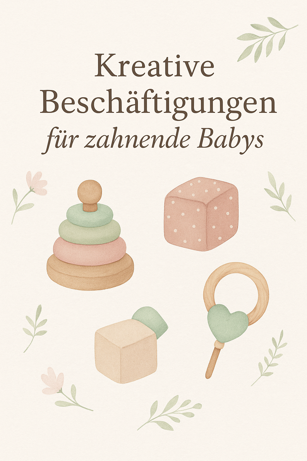 E-Book: Kreative Beschäftigungen für zahnende Babys (Gratis)