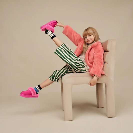Kids' Puffy Slide Slippers