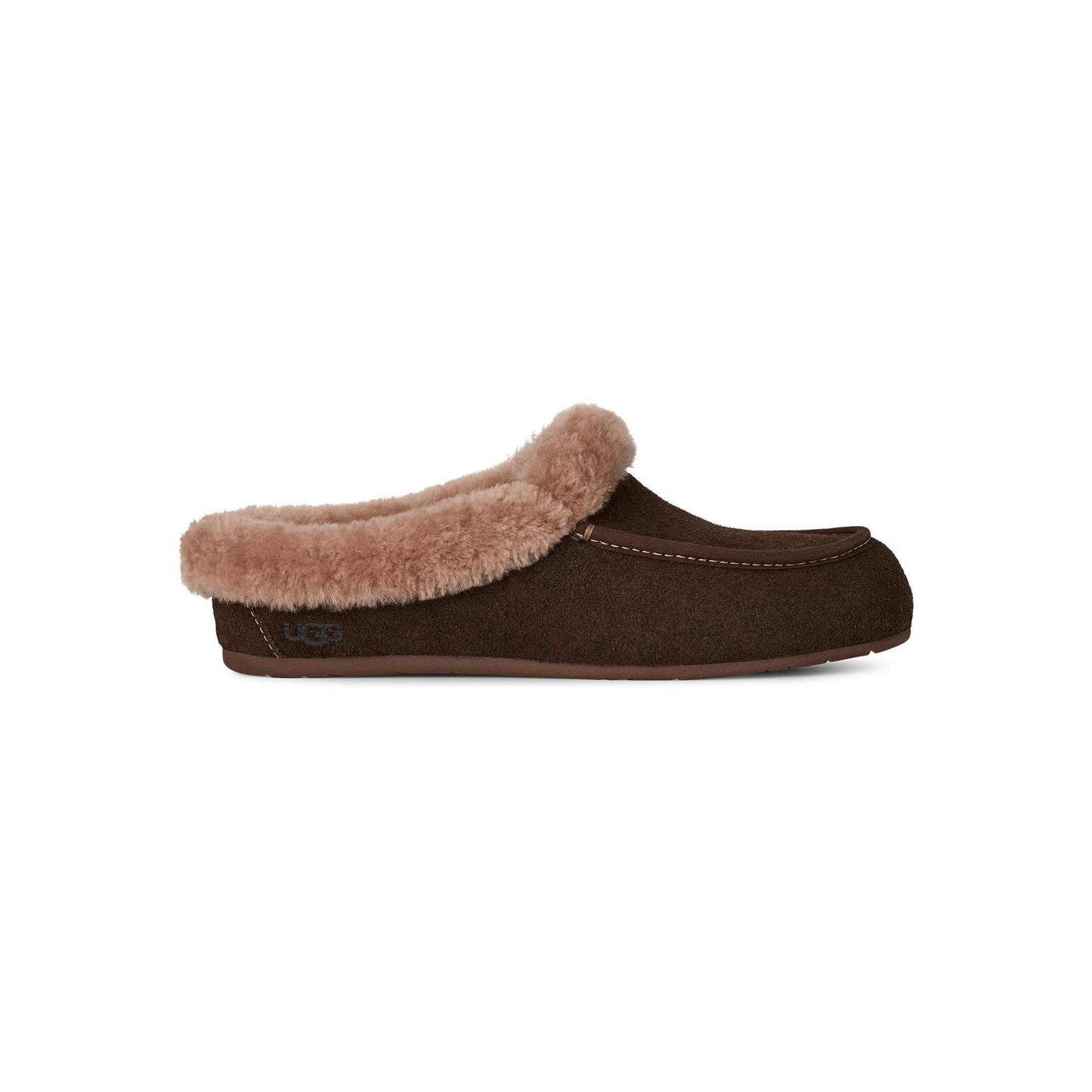 Women's Suede Slip-On Mule Slipper