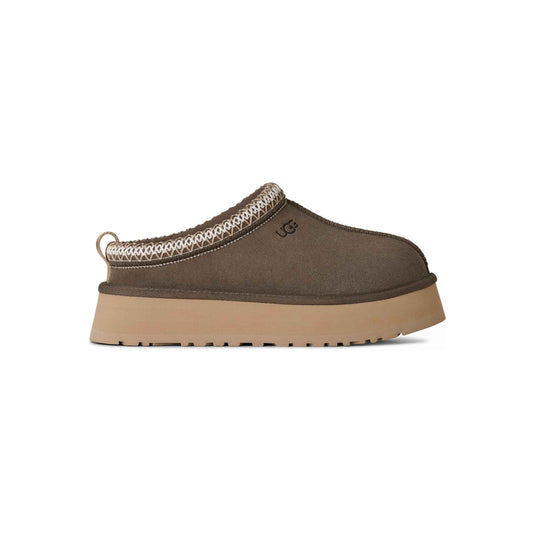 Women's Fuzzy Platform Slip-On Slippers