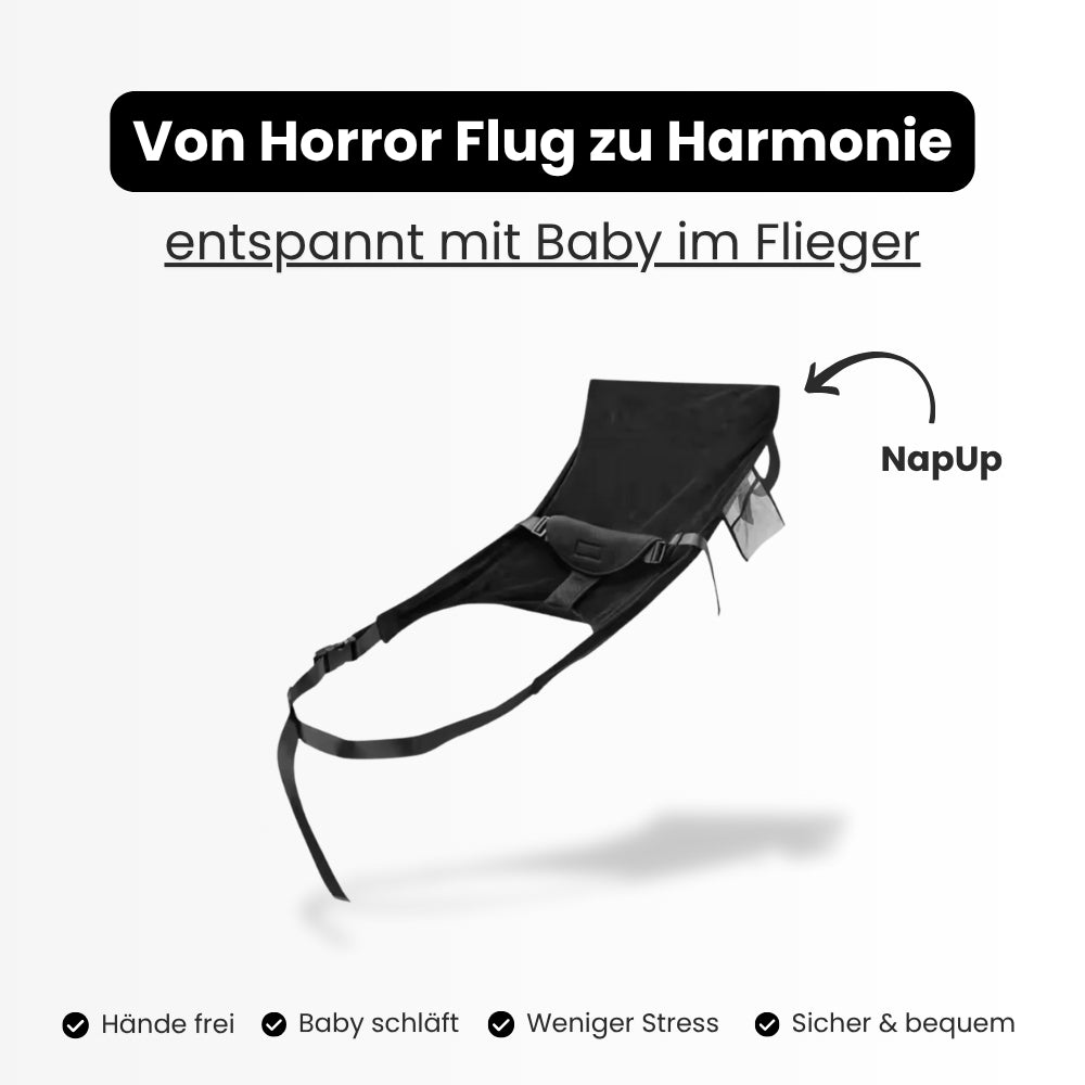 NapUp | Das erste Flugzeugbett für Kleinkinder