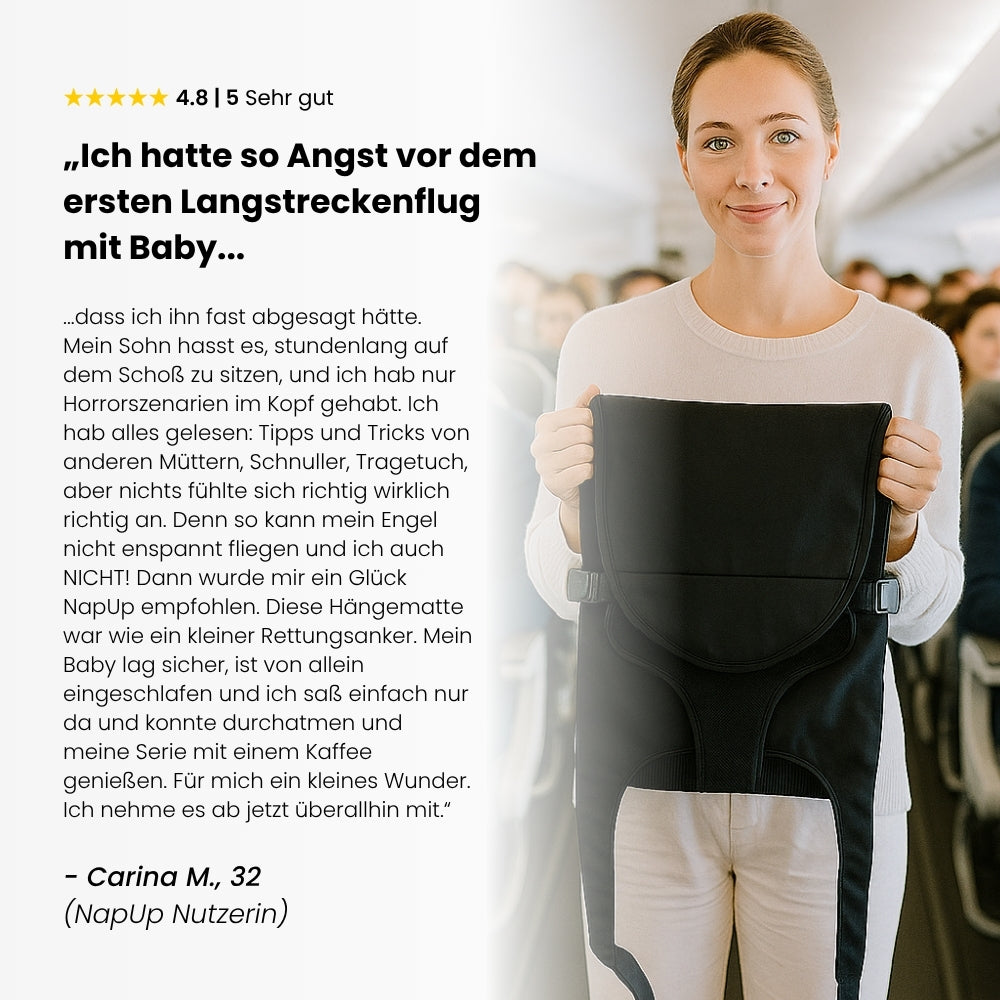 NapUp | Das erste Flugzeugbett für Kleinkinder