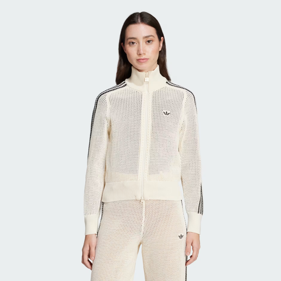 ADIDAS ORIGINALS "Premium Crochet Track Top"