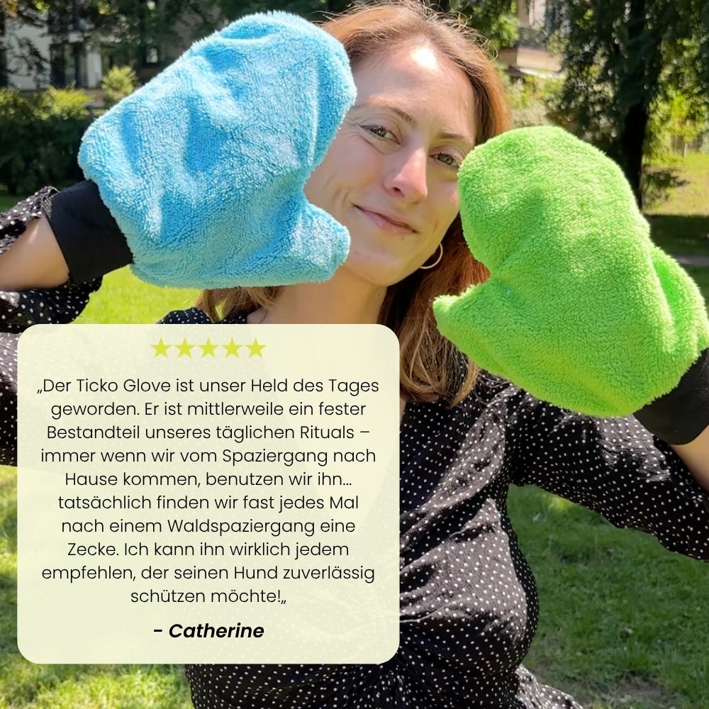 Ticko Glove | Zecken mühelos entfernen