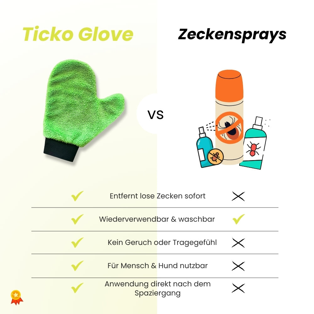 Ticko Glove | Zecken mühelos entfernen