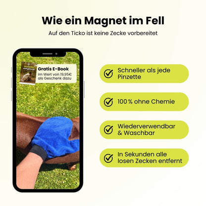 Ticko Glove | Zecken mühelos entfernen