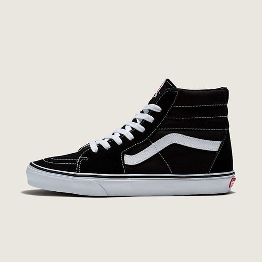 High-Top Canvas Skate Shoe