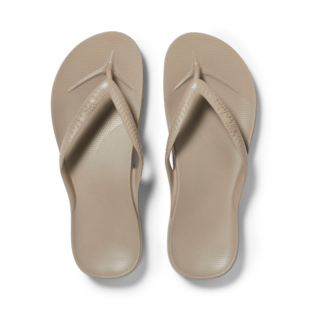 Arch Support Flip Flops