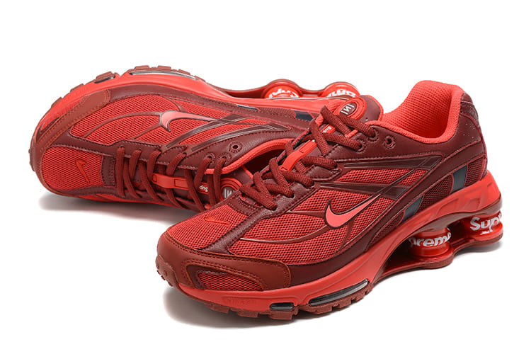 SUPREME X NIKE SHOX RIDE 2 "Red"