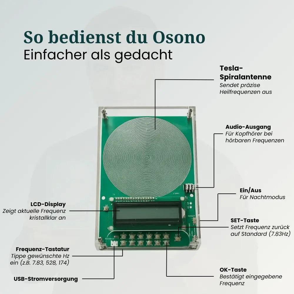 Osono | Präzisions-Frequenzgenerator V2